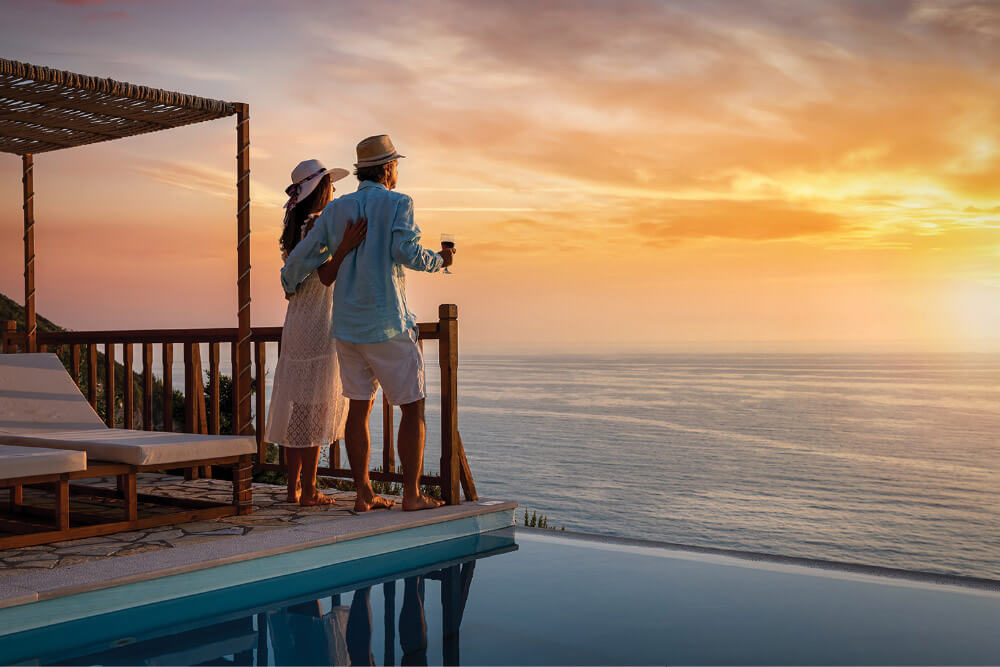 couple on holiday